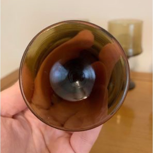 Vintage 1970's Tawny Libbey Impromptu Stem Glasses - Picture 5 of 6